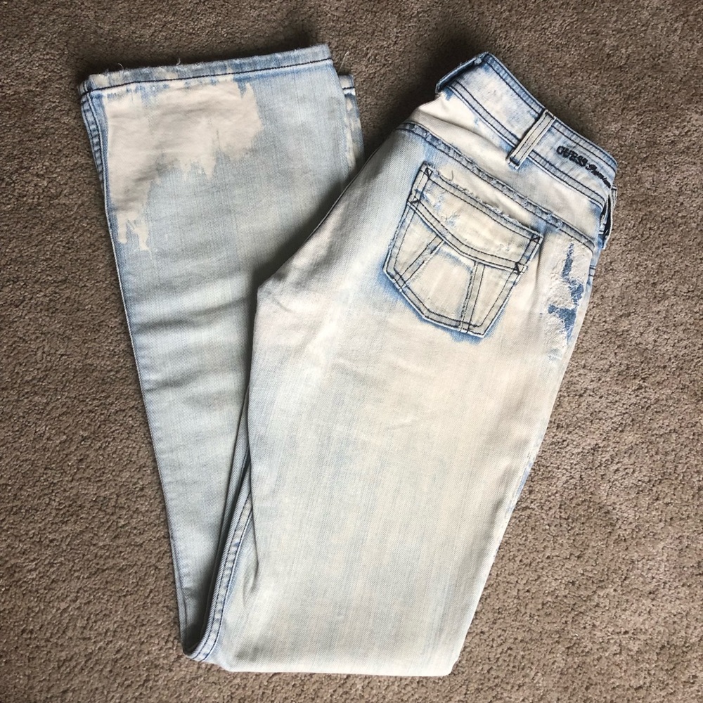 Guess jeans premium stretch boot cut size 28